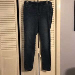 Women’s Nine West Jeans, Size 10, Pull On Skinny Jeans, Like New